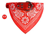 Dog collar with neckerchief scarf bandana