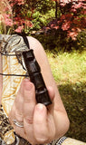 Buffalo Horn whistle with Leather Lanyard for Dog training (handmade)
