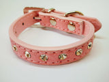 Diamante studded Dog collar for Chihuahua or Teacup Pomeranian  xxs