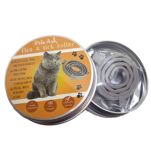 Cat flea collar, Pets Ark brand, tick repellent, long protection