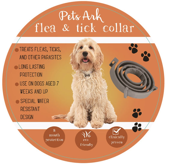 Flea & Tick Dog Collar Pets Ark Formula with Mosquito Repellent